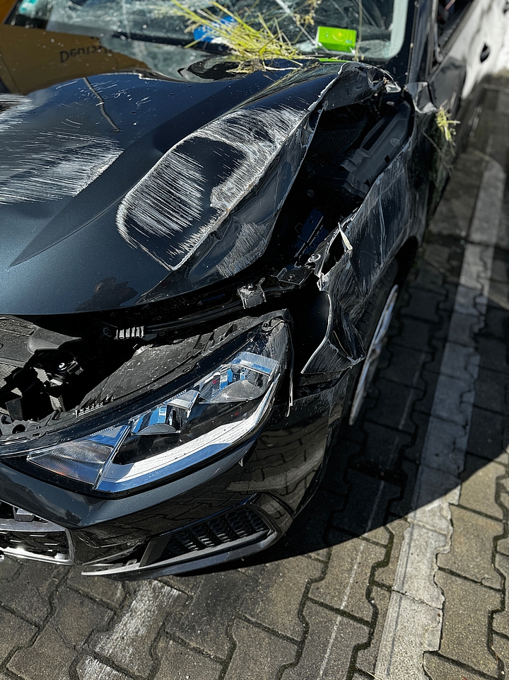 Unfall Auto Audi